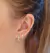 Piercing Fake 4 Fios Banho Ouro 18k