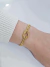 Pulseira Nó Malha Dupla Banho Ouro 18k - comprar online