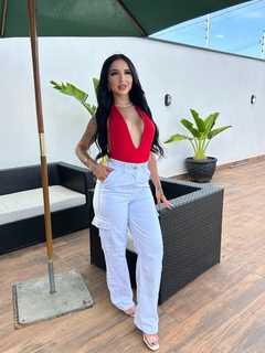 CALÇA WIDE LEG CARGO na internet