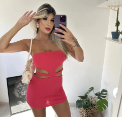 VESTIDO MACACÃO MAVIE - Pérola Rosa