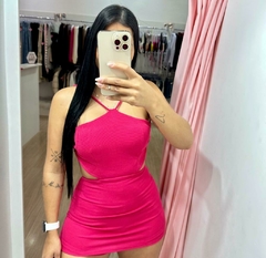 VESTIDO MACACÃO SASHA - Pérola Rosa