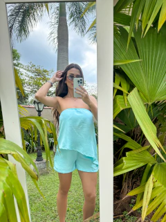 Conjunto Capri azul - comprar online