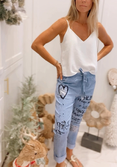 PANTALON ROMA LOVE - La Porfiada