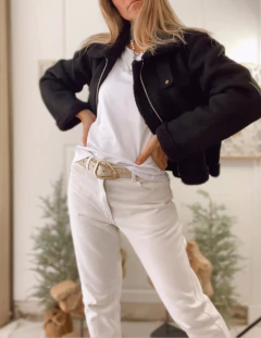 CAMPERA HARLEM NEGRA - La Porfiada