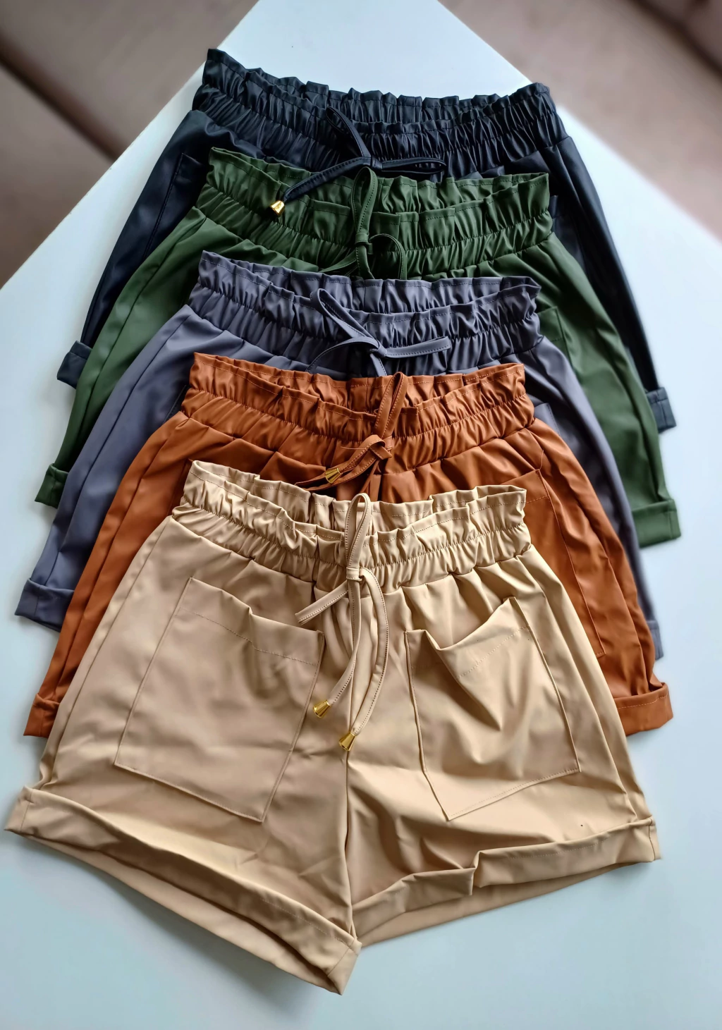 Short Couro Sophia