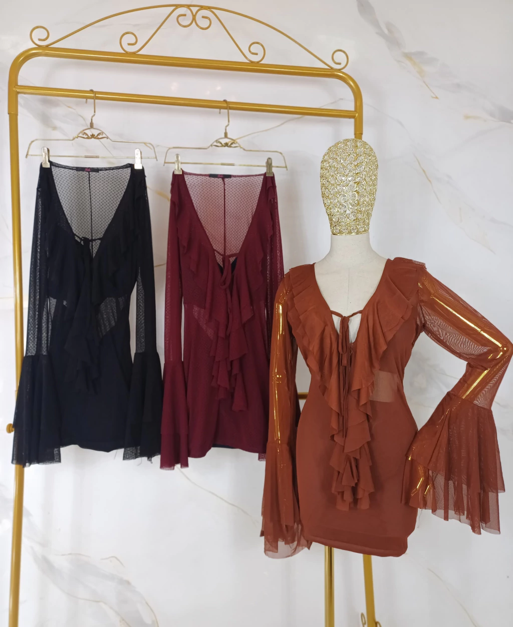 Vestido Tule Bárbara