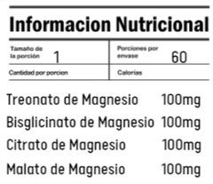 OPTIMAG MAGNESIO 4 en 1 GENOMYK - comprar online
