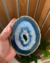 Chapa de Ágata azul