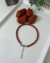 Tornozeleira Jaspe Vermelho 4mm - comprar online