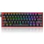 TECLADO REDRAGON FIZZ PRO K616 BLACK WIRELESS SWITCH RED RGB ESPAÑOL