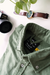 Colorado Velvet Shirt (Moss) - Parks Leisure Club