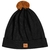 Gorro Charpey Preto/Marrom