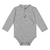 Body Charpey Camiseta Malha Tricô Cinza