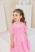 Vestido Petit Cherie Tule Rosa Com Brilhos - My Little Bear