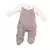 Jardineira Beth Bebe Em Tricot Com Body