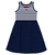 Vestido Kyly Marinho Listrado - comprar online