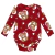 Conjunto Vermelho Ursinho Kyly Meia Estação Com Body - My Little Bear