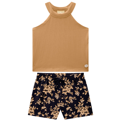 Conjunto Feminino Milon Camurça