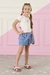 Conjunto Mon Sucre Colors Com Shorts jeans