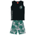 Conjunto Masculino Kyly Preto Com Regata