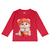 Conjunto Feminino Moletom Kyly Flanelado Gatinha Vermelho - comprar online