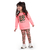 Conjunto Moletom Kyly Rosa/Verde