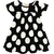 Vestido Kyly Preto Poá - comprar online