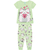 Pijama Kyly Verde Gatinha - comprar online