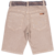 Bermuda Mania Kids Bege Com Cinto - comprar online