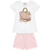 Conjunto Milon Rosa Bonjour