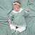 Saída de Maternidade Beth Baby Em Tricô e Malha Verde Musgo - comprar online
