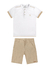 Conjunto Charpey Bege