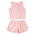 Conjunto TipTop Atoalhado Praia Kids Rosa - comprar online