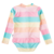 Body Praia Manga Longa Uni Rosa Elastano Kids Proteção uv 50+ - comprar online