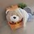 Puppet Zip Urso Urso Vira Almofada