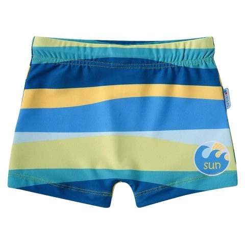 shorts praia ondas surf elastano kids proteção uv50+ tip top