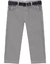 Calça Milon Cinza Chumbo C/ Cinto