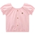 Blusa Milon Cropped Rosa
