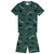 Pijama Kyly Masculino Dino Verde Bambu Brilha no escuro