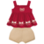 Conjunto Milon Feminino Vermelho Rubi