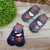 Meia Sapatilha Puket Azul Super Man - comprar online