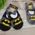 Meia Sapatilha Puket Cinza Batman - comprar online