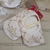 Meia Sapatilha Puket Branco/Dourado - comprar online