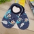 Meia Sapatinho Puket Pinguim Azul - comprar online
