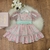 Vestido Petit Cherie Rosa/Verde