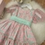 Vestido Petit Cherie Rosa/Verde na internet
