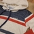Camiseta Malha Trico Off White/Marinho na internet