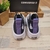 Tênis Converse All Star Preto/Roxo Plataforma C/A - My Little Bear