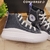 Tênis Converse All Star Preto/Roxo Plataforma C/A - loja online