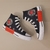 Tênis Converse All Star Cano Alto Preto/Vermelho/Branco - loja online